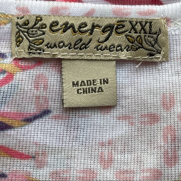 Energe’ World Wear XXL Short Sleeve Light Tee - Picture 2 of 15